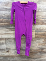 Posh P. Ribbed Bamboo Footie Sleeper Hot PInk sz 12-18m