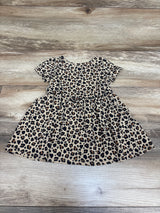 Cat & Jack Leopard Dress Beige sz 18m