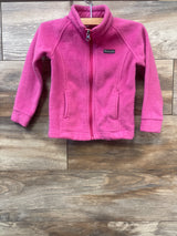 Columbia Fleece Full Zip Jacket Pink sz 4T