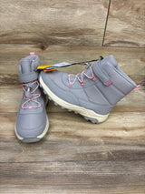 NEW Cat & Jack Noah Hiker Winter Boots Grey sz 5Y
