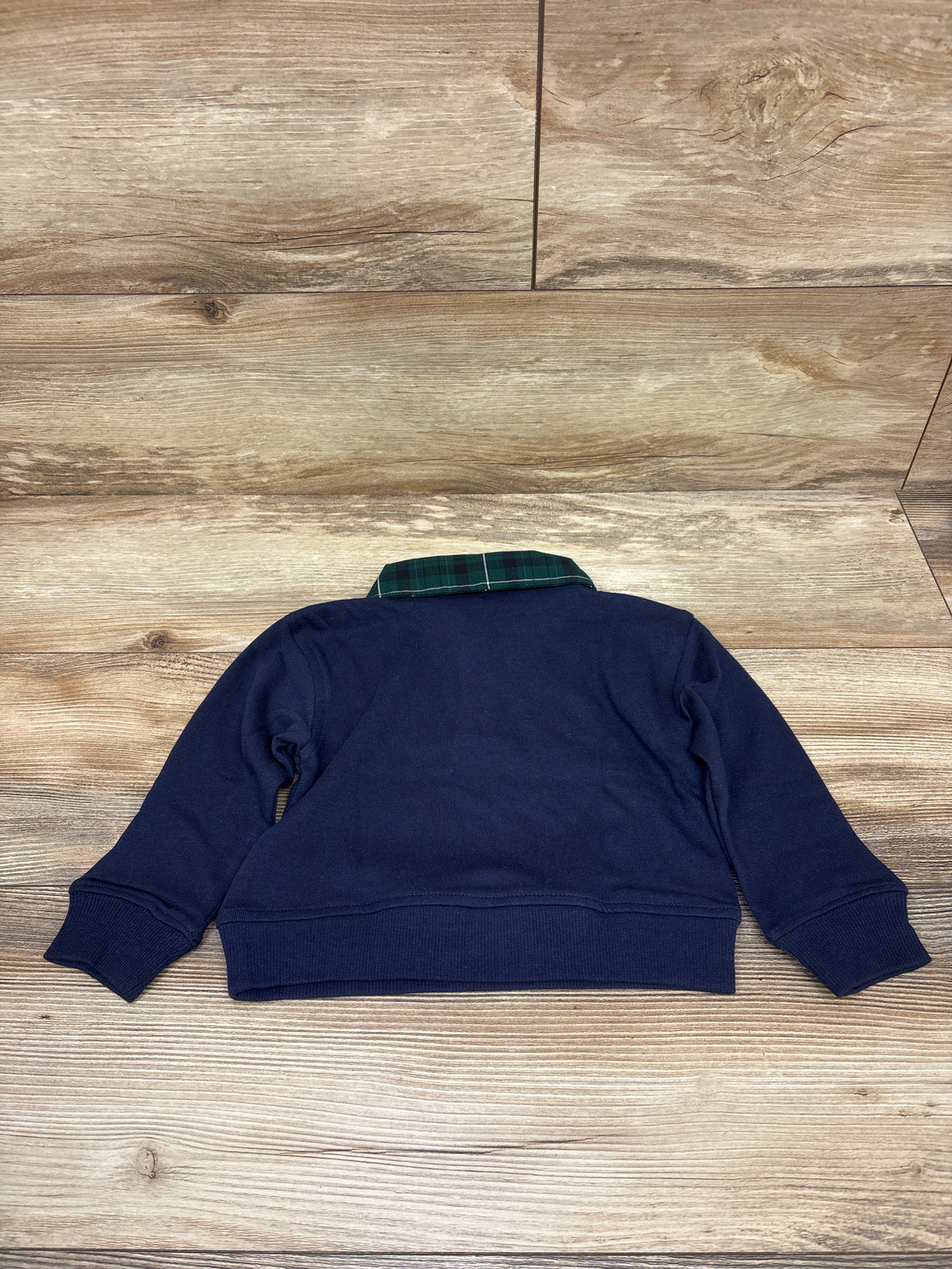 NEW Children's Place Long Sleeve Polo Shirt Navy sz 18-24m