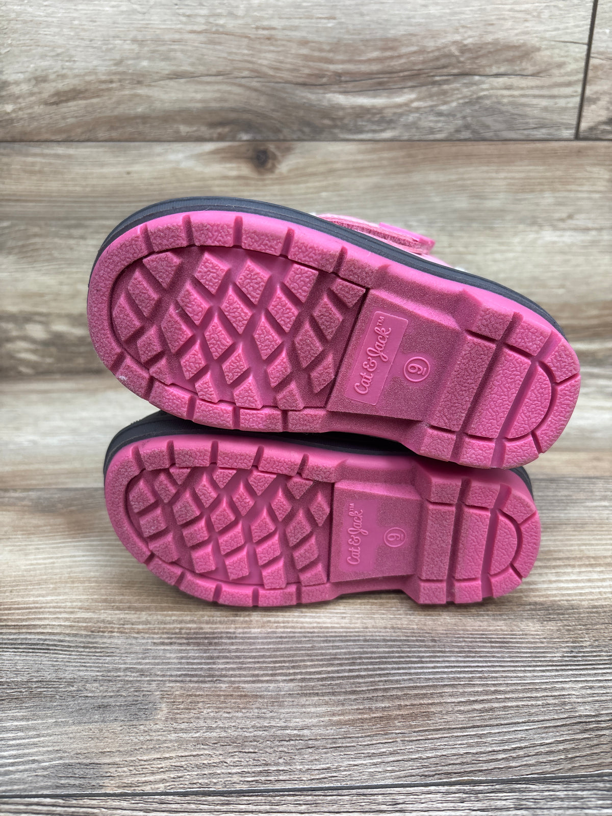 NEW Cat & Jack Denver Winter Boots Pink sz 9c