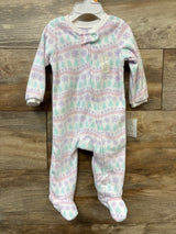 NEW Lullaby Lane Fair Isle Blanket Sleeper White sz 3/6m