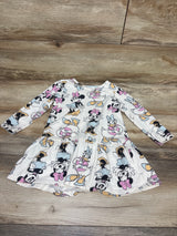 Disney Junior Minnie Mouse Dress Ivory sz 3T