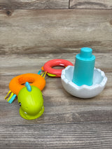 Fisher Price Paradise Pals Wobble & Stack Dino