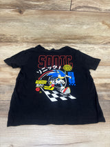 Old Navy x Sonic Shirt Black sz 5T