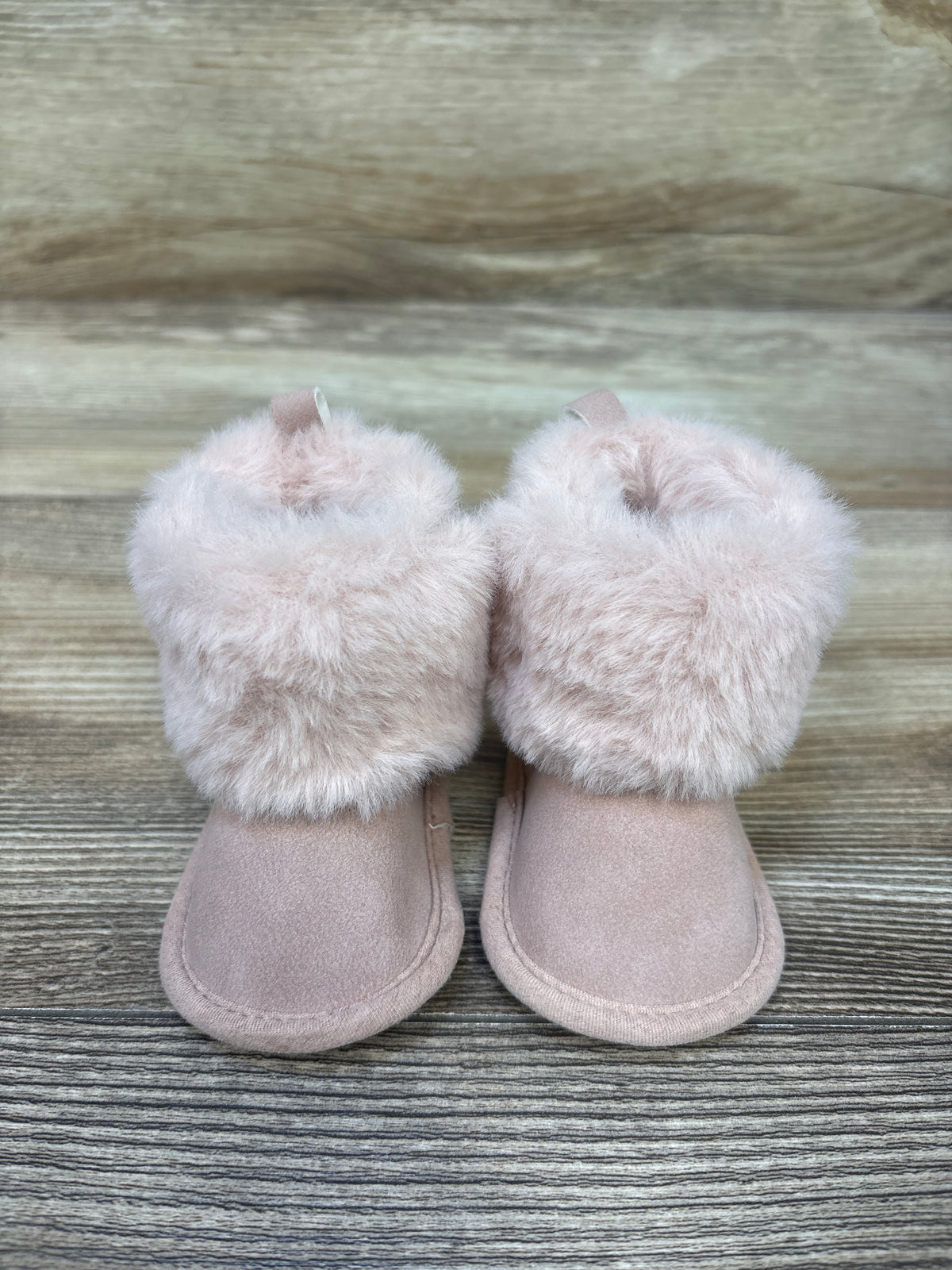 Carter's Baby Faux Fur Cuff Boots Pink sz 0c