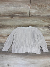 Cat & Jack Knit Button-Up Cardigan Beige sz 3T