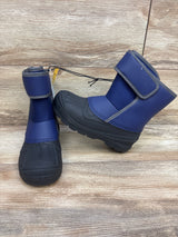 NEW Cat & Jack Elia Snow Boots Navy sz 1Y