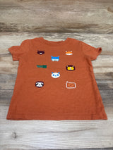 Cat & Jack Shirt Orange sz 4T