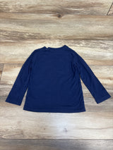 Carter's Explorer Checklist Long Sleeve Shirt Navy sz 2T