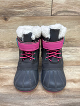 Cat & Jack Journey Winter Snow Boots Grey sz 10c