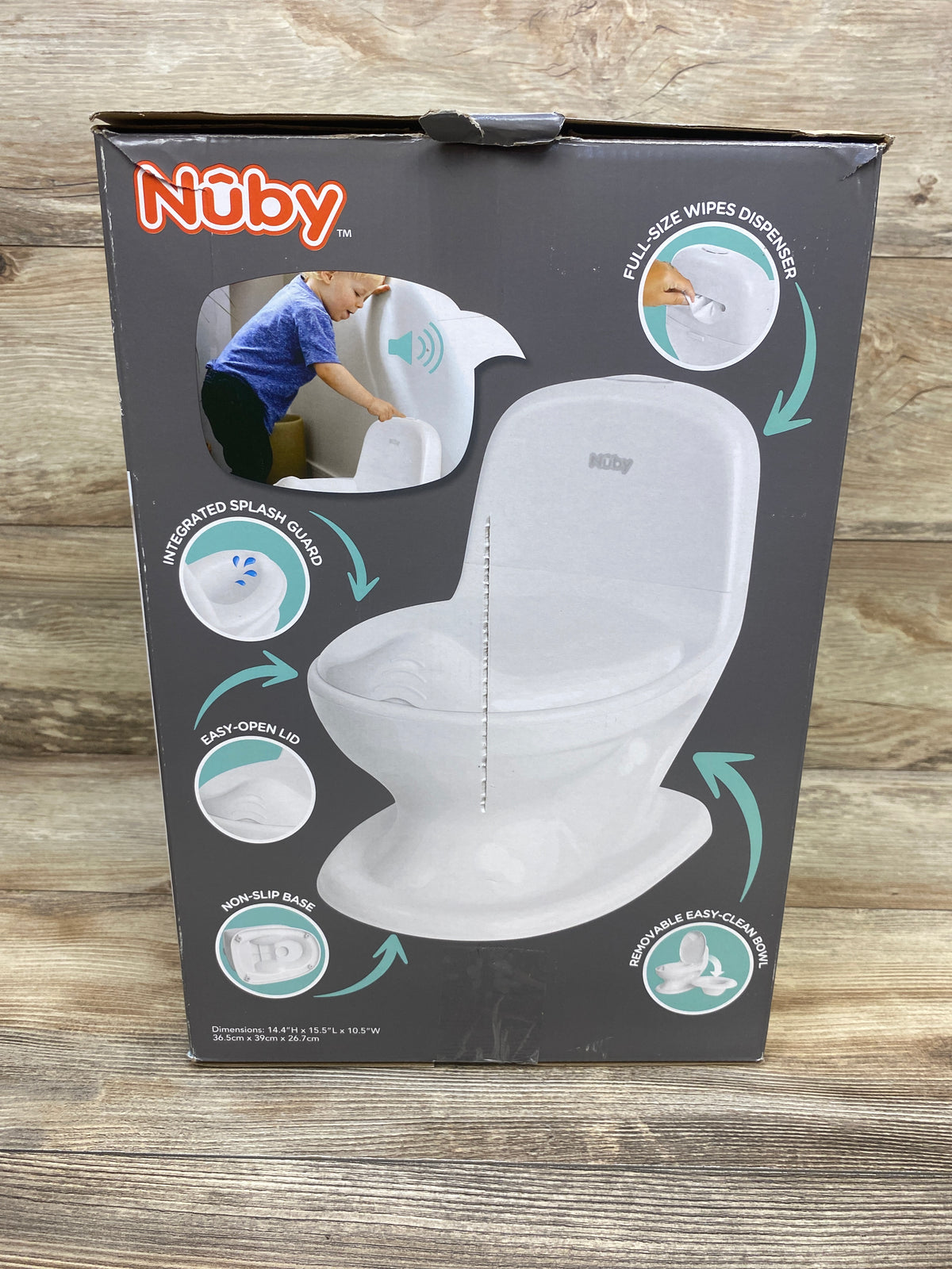 Nuby My Real Potty Chair White