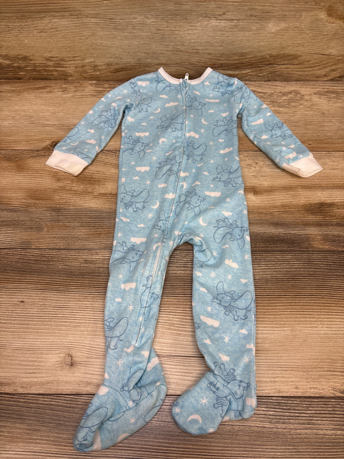 Disney Baby Dumbo Sleeper Blue sz 9m