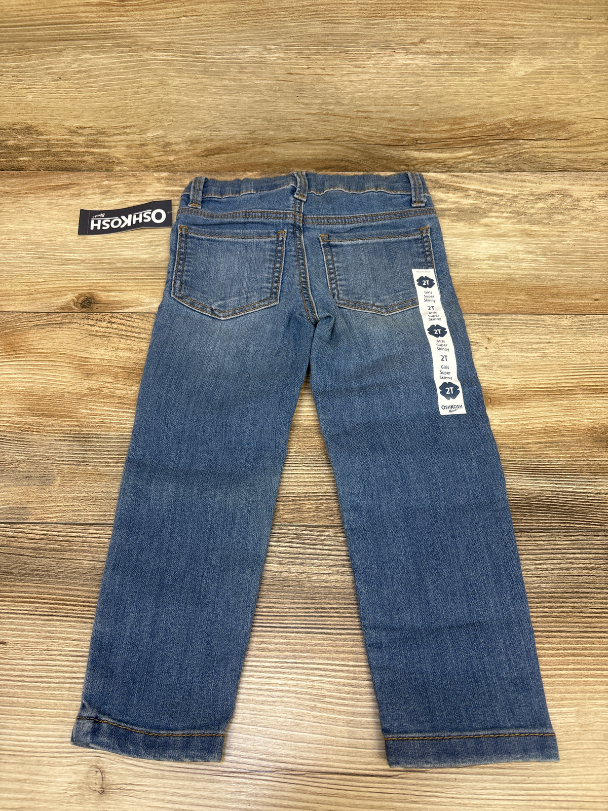 NEW OshKosh Super Skinny Jeans Blue sz 2T