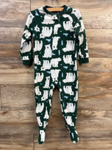 Child Of Mine Blanket Sleeper Green sz 3T