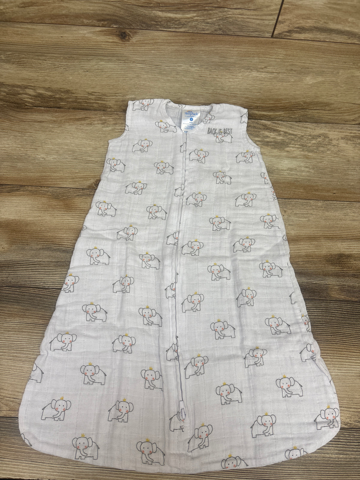 Halo Gauze SleepSack Swaddle White sz 0-6m