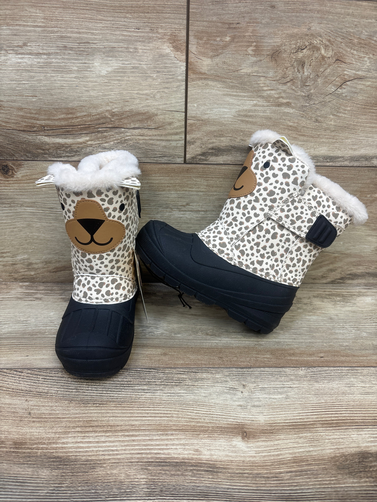 NEW Cat & Jack Frankie Winter Snow Boots Tan sz 11c
