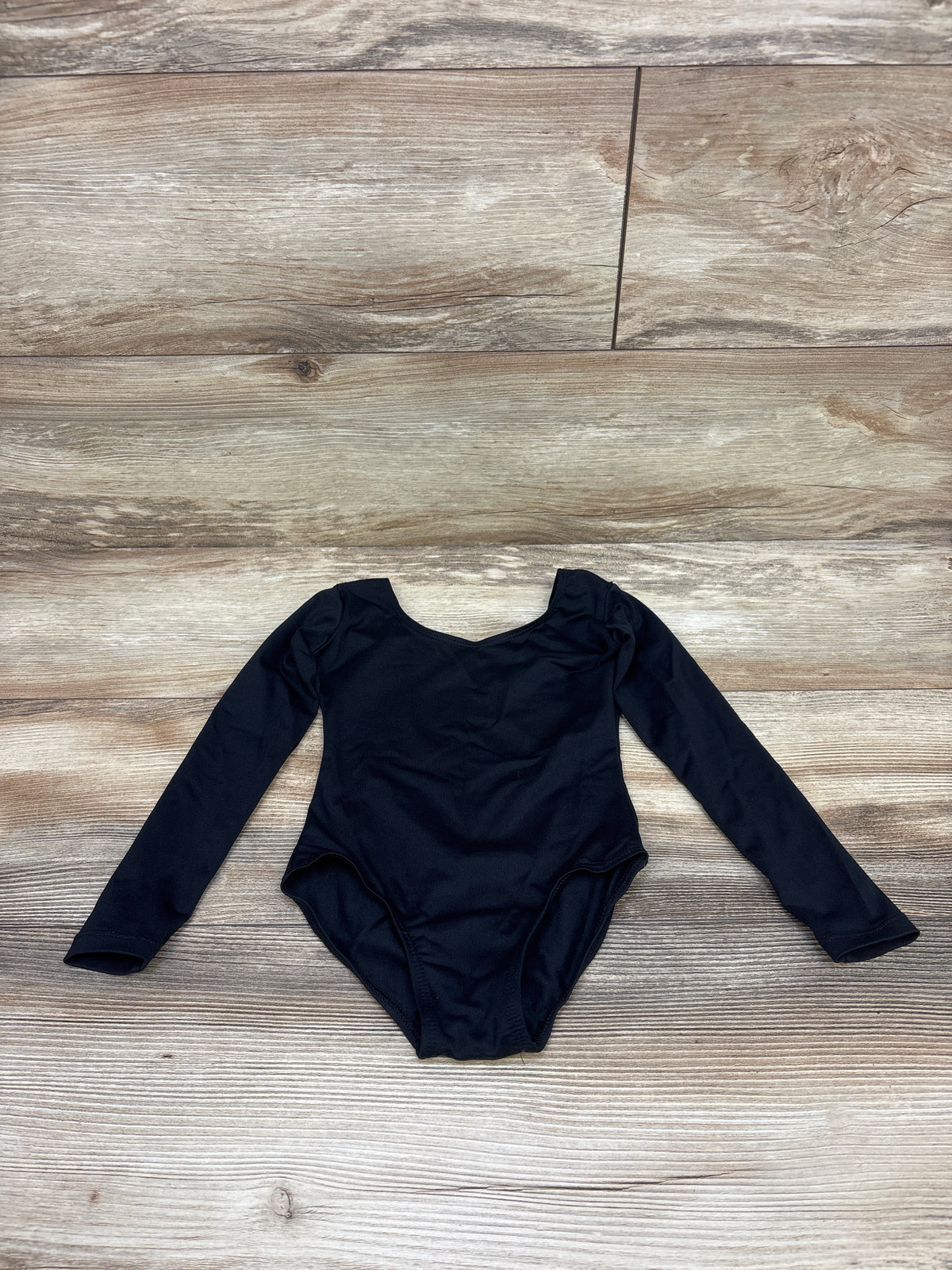 Elowel Long Sleeve Leotard Black sz 2-4T