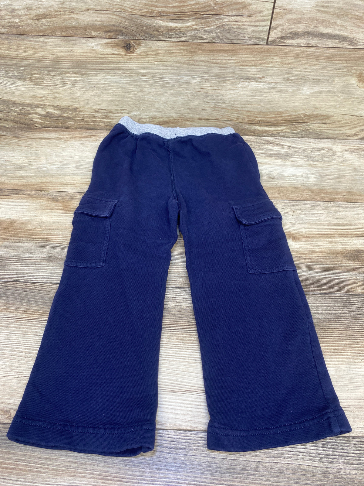 Hanna Andersson Cargo Drawstring Joggers Navy sz 4T