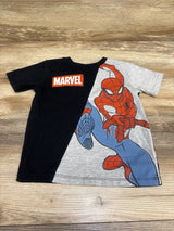 Marvel Spider-Man Shirt Black sz 4T
