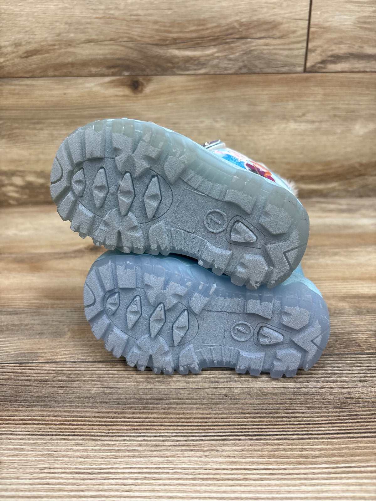 NEW Disney Frozen Light-Up Winter Snow Boots Blue sz 7c