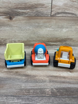 Gigglescape 3pk Construction Vehicle Set