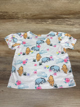 Winnie The Pooh Shirt White sz 6-9m