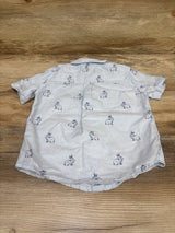 Children's Place Button-Up Shirt Blue sz 2T
