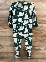 Child Of Mine Blanket Sleeper Green sz 3T