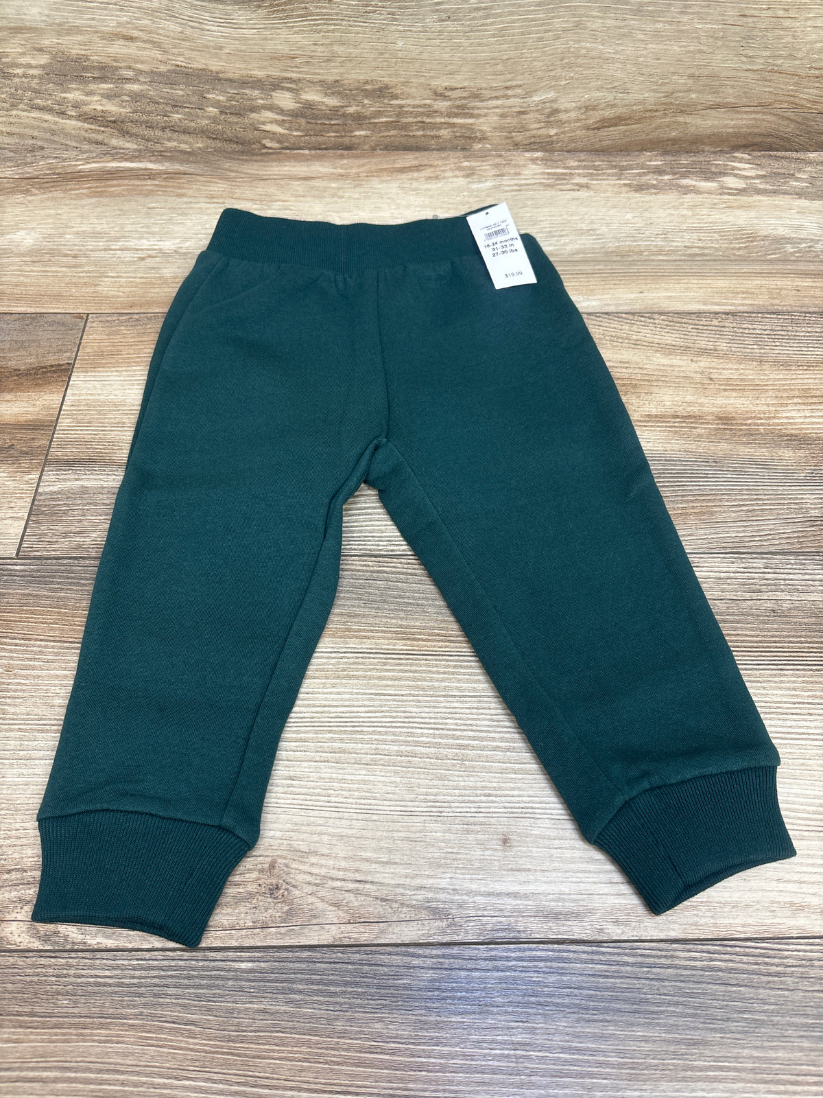 NEW Baby Gap Pull-On Joggers Green sz 18-24m