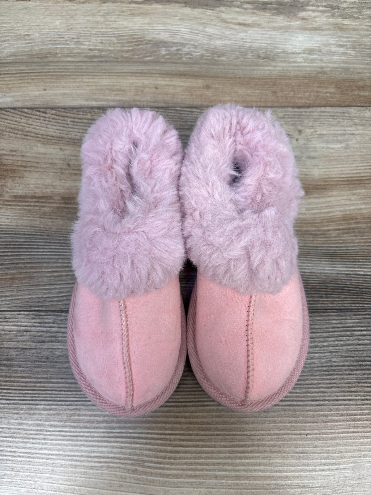 Cat & Jack Faux-Fur Callie Slipper Pink sz 11c