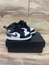 Air Jordan 1 Mid TD 'Iron Grey' Sneakers sz 4c
