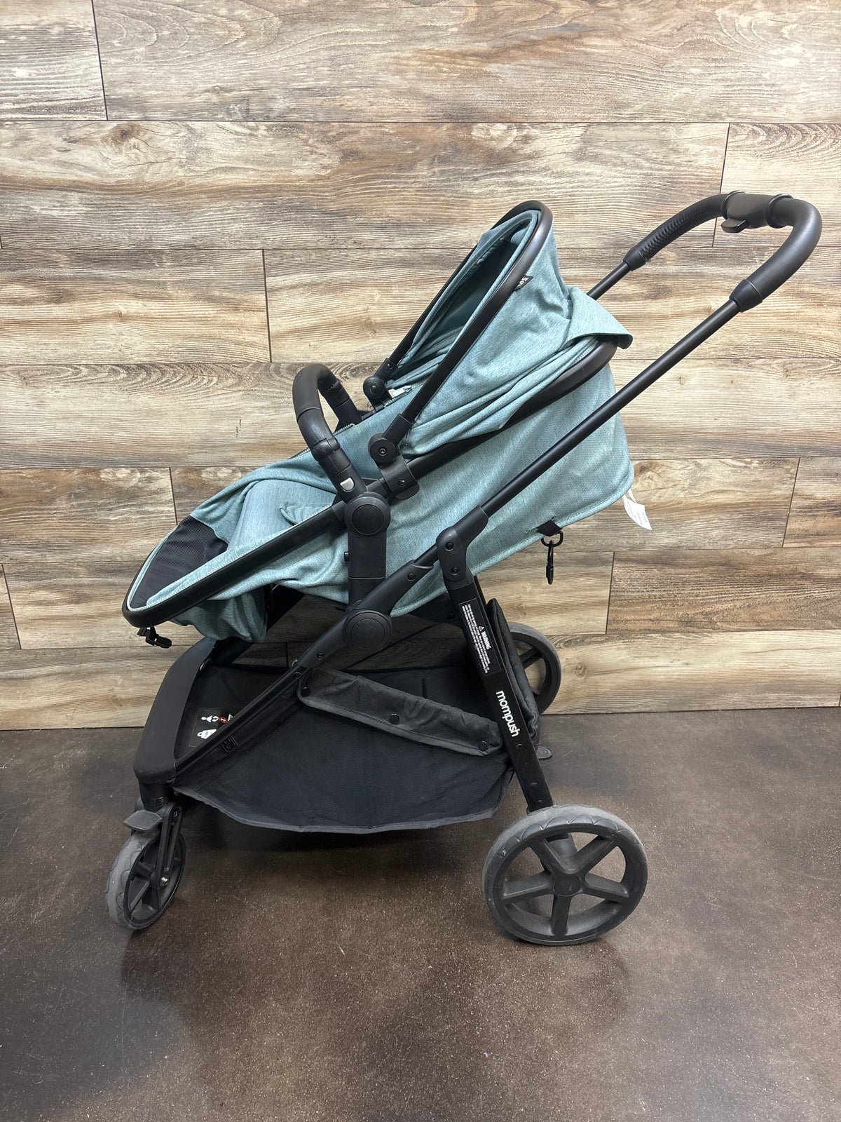 Mompush Wiz 2-in-1 Stroller with Bassinet Mode in Sage