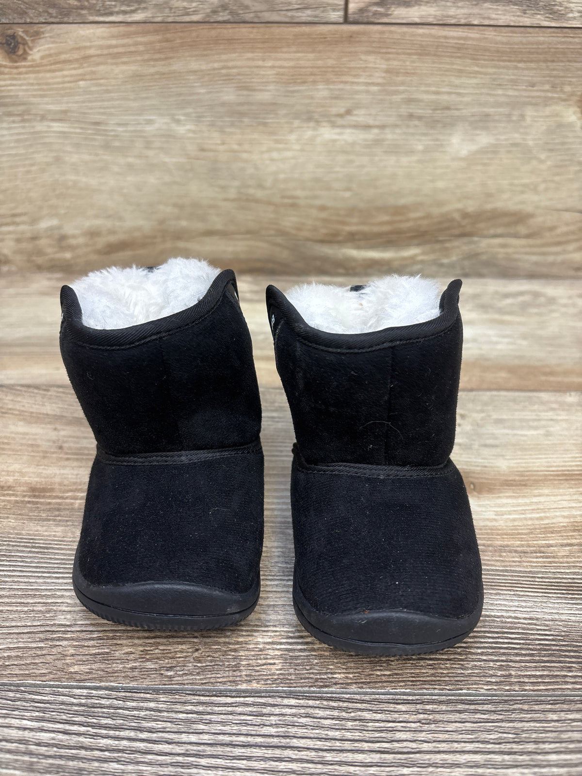 BMCITYBM Fur Lined Snow Boots Black sz 3c