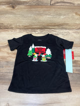 NEW Wondershop Bless Our Gnome Pajama Shirt Black sz 3T