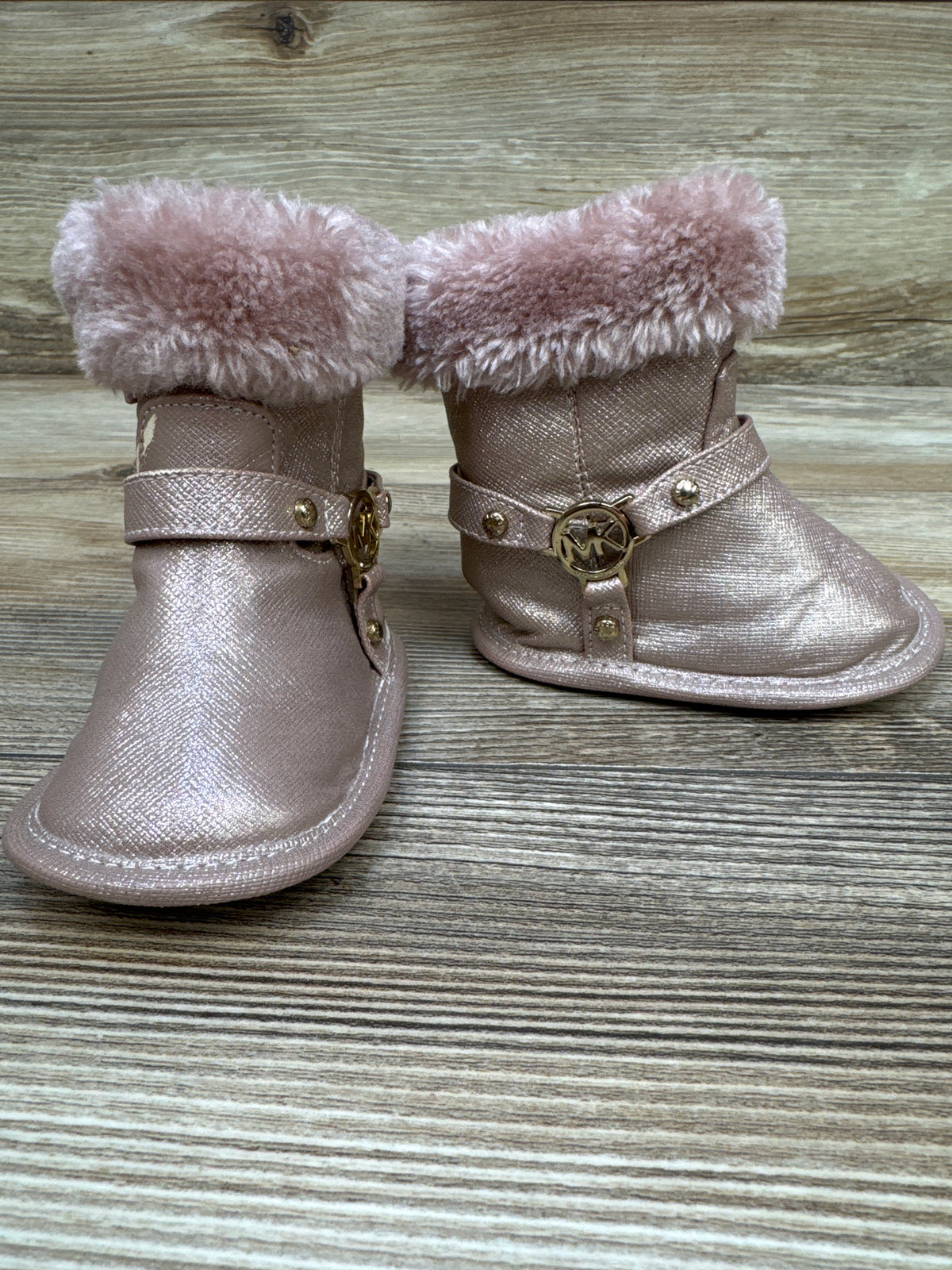 Michael Kors Baby Olympia Boots Pink sz 2c