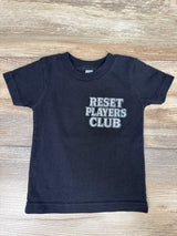Plan + Purpose Reset Players Club Shirt Black sz 12-18m