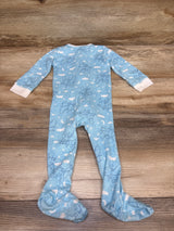 Disney Baby Dumbo Sleeper Blue sz 9m