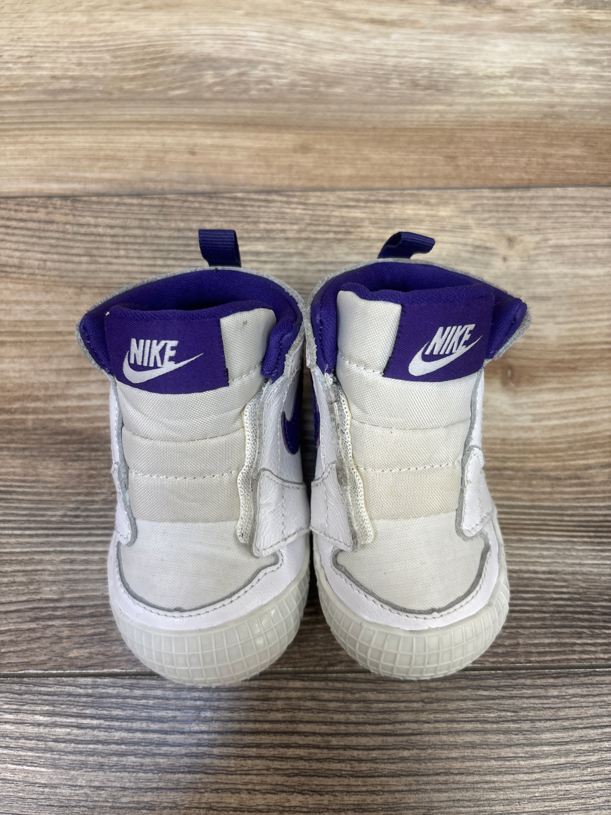 Air Jordan 1 Crib Bootie 'Court Purple' Sneakers sz 4c