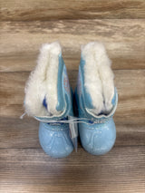 NEW Disney Frozen Light-Up Winter Snow Boots Blue sz 6c
