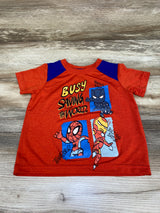 Marvel Busy Saving The World Shirt Red sz 2T