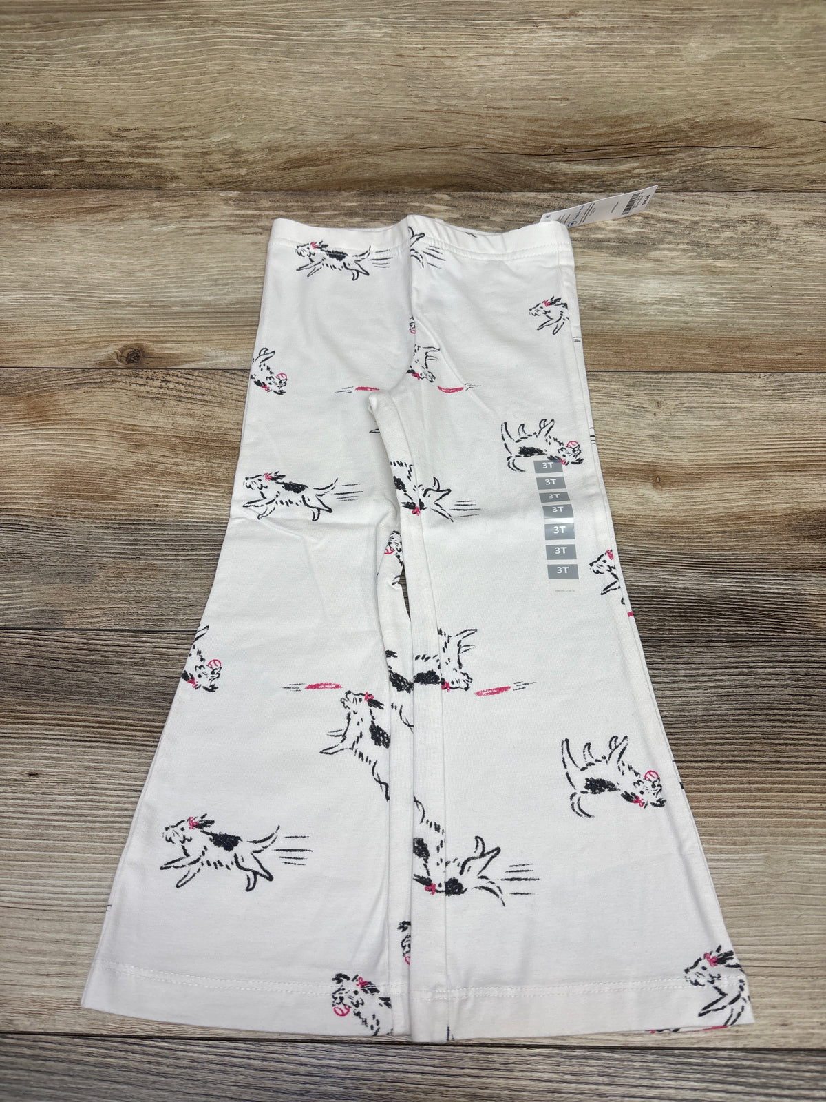 NEW Carter's Flared Leggings Ivory sz 3T