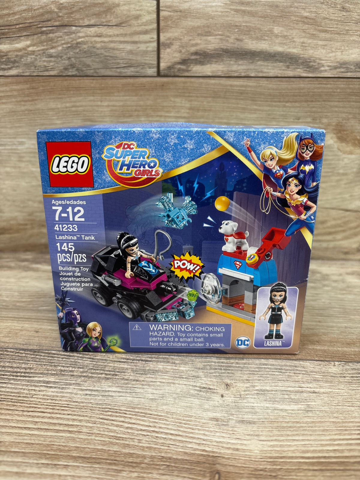 NEW LEGO DC Super-Hero Girls Lashina Tank Building Set 145pc 41233