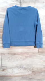 Baby Gap Shark Pocket Sweatshirt Blue sz 5T