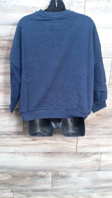 NEW Gap Maternity Crewneck Navy Sweatshirt sz Large