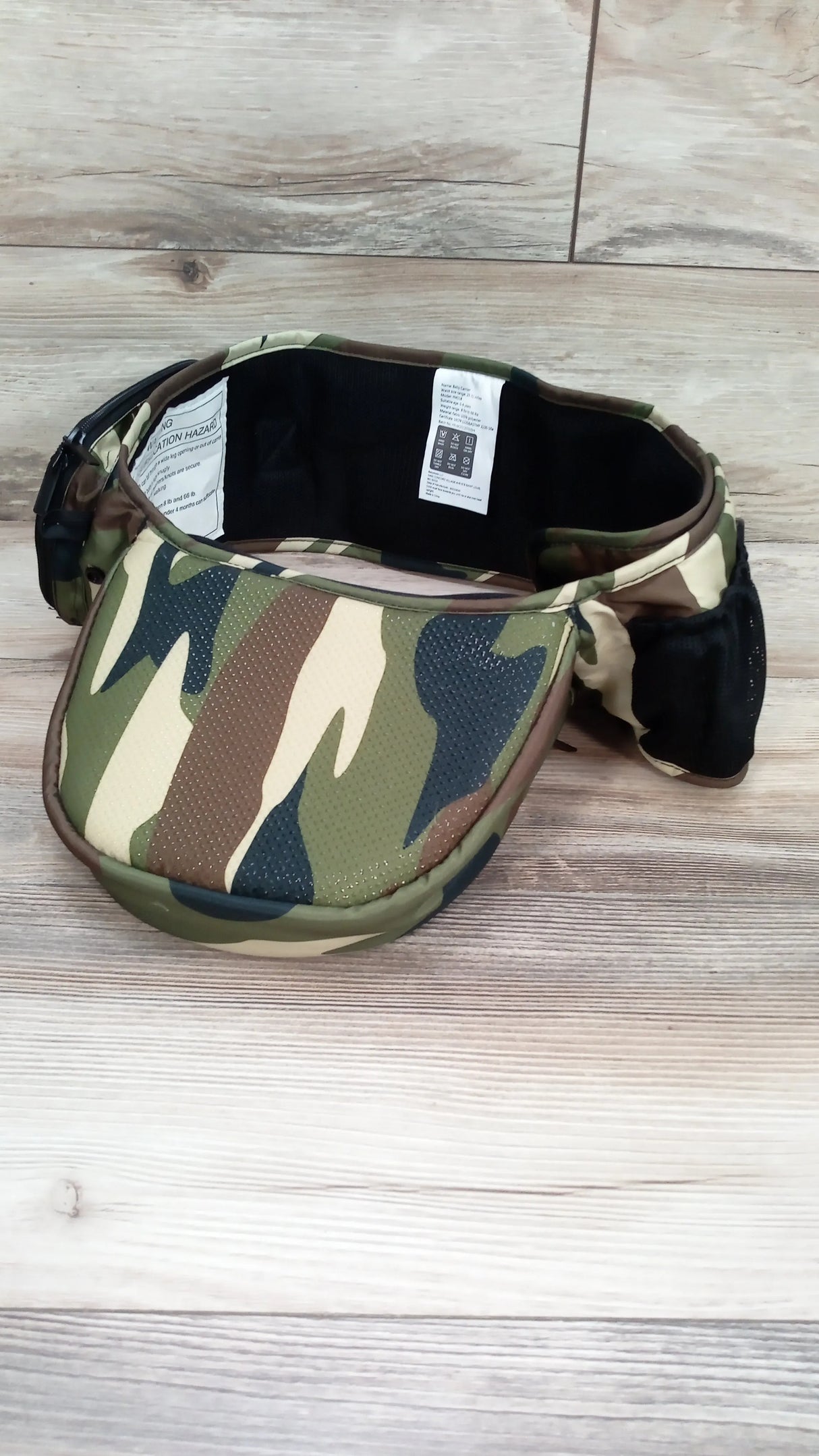 Babymust HipSeat Carrier Camo Print