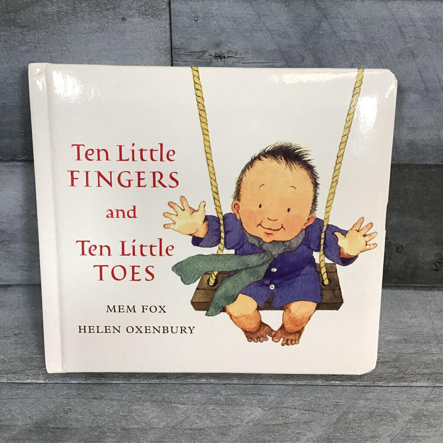 Ten Little Fingers and Ten Little Toes Padded Board Book - Me 'n Mommy To Be