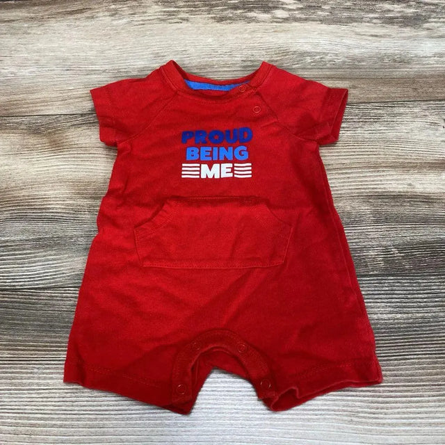 Cat & Jack Shortie Romper Proud Being Me Sz NB - Me 'n Mommy To Be