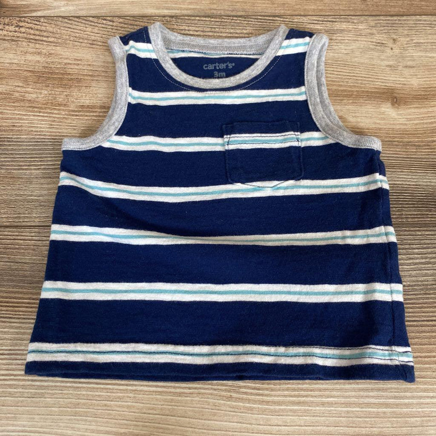 Carter's Striped Pocket Tank Top sz 3m - Me 'n Mommy To Be